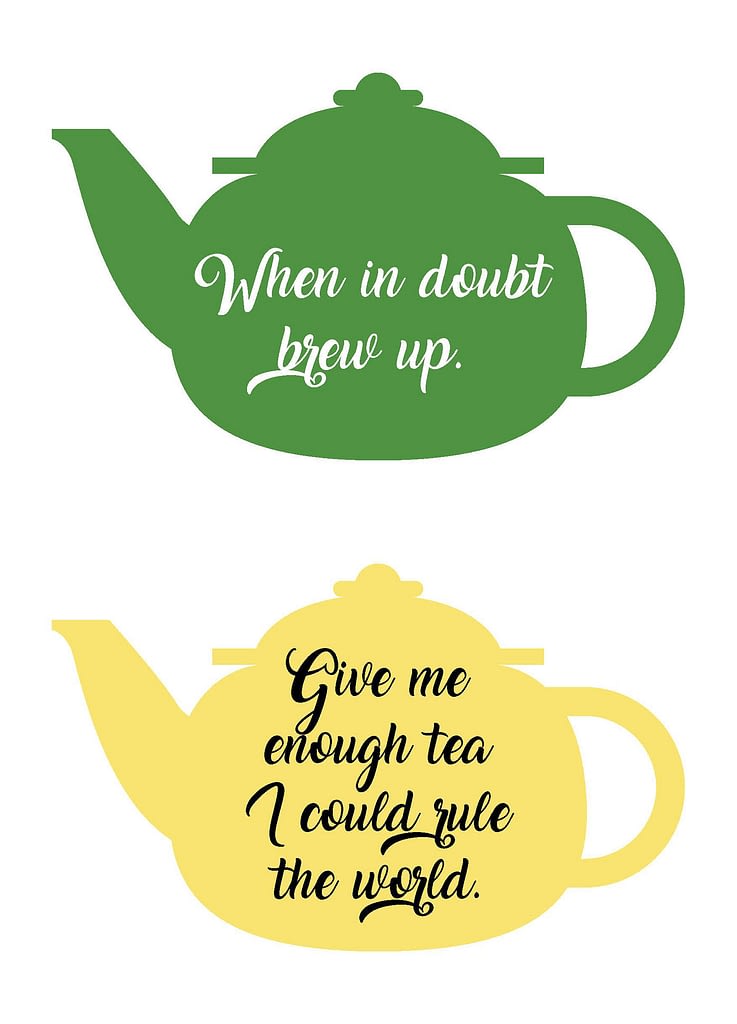 The Tea Shelf | Branding and Marketing Designs 7 preta pop dangler2