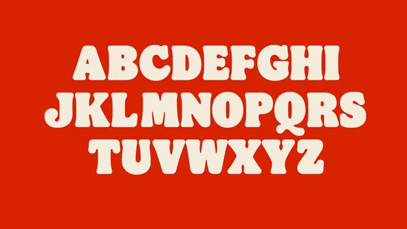 Burger King Rebranding: 4 Things to look out as a designer 7 type specimen of Flame font