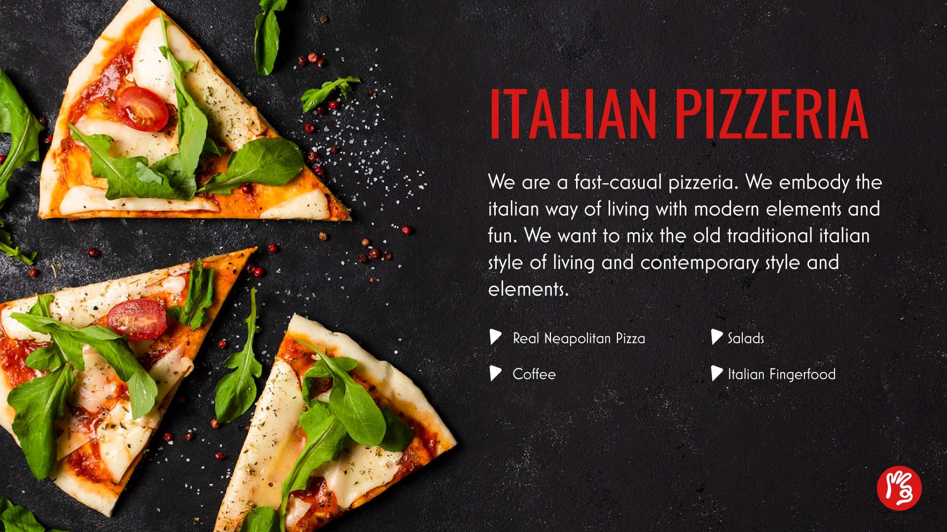 Siprego: Pizza-E-Pasta | Brand Identity 9 Final type pairing
