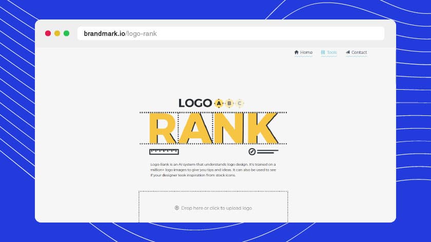 6 Awesome Logo resources for Designers 3 Homepage of Logo Rank Website