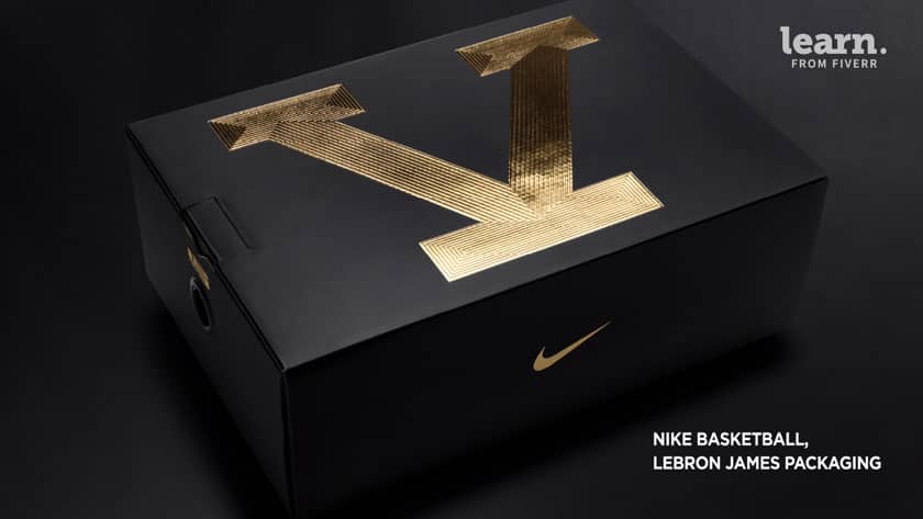 Nike Branding from Creating Brand identity Systems course for designers